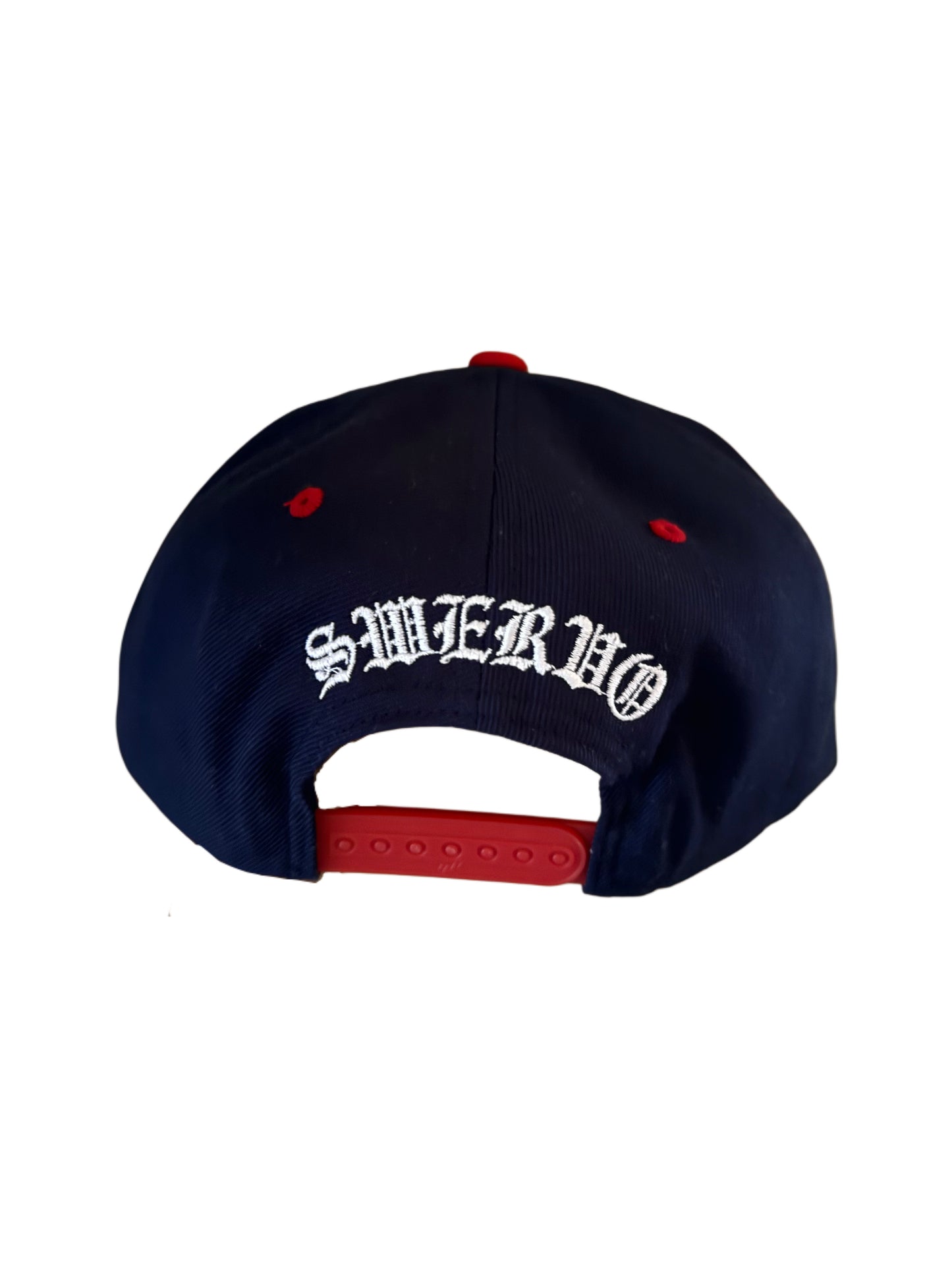 SnapBack (Navy and Red)