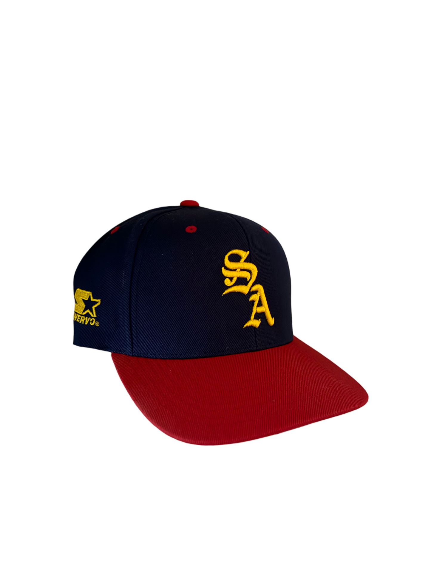 SnapBack (Navy and Red)